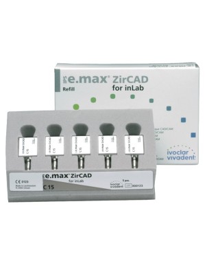 IPS EMAX ZIRCAD inlab C15L 5 ud