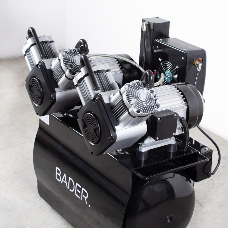Compresor Con Secado Twin High Bader