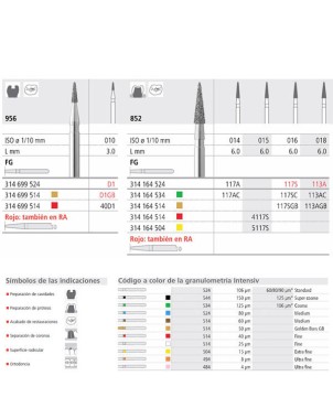 FG 4117S/6 852-015 FG DIAM. FINO 6U.