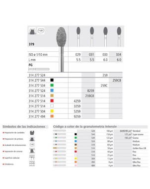FG 259/6  379-033 FG DIAM. MEDIO 6U.