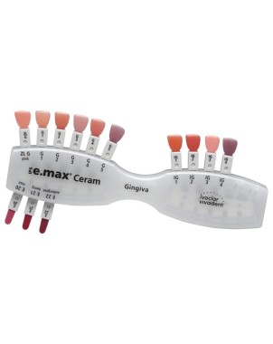 IPS EMAX CERAM gingiva shade guide