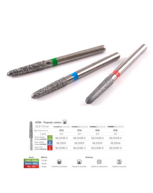 878KC-012 FRESA FG DIAMANTE FIG 298 GRUESO 5 U.