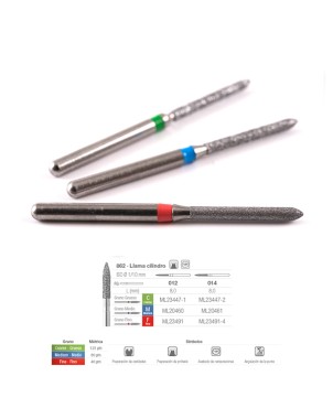 862C-012 FRESA FG DIAMANTE FIG 249 GRUESO 5 U.