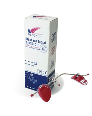 MASCARA FACIAL MLO ROJO CLASE III 1u.