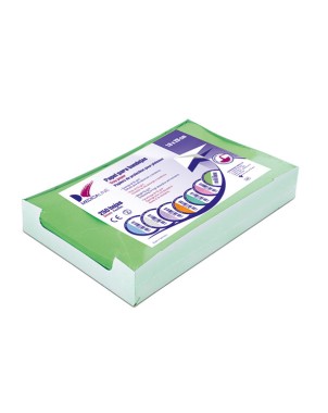 PAPEL ABSORB. BANDEJAS VERDE FRESH 18x28cm. 250u.