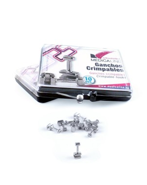 GANCHOS CRIMPABLES 10u.