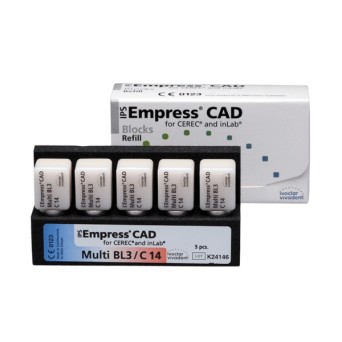 EMPRESS CAD cerec/inlab multi bleach BL3 C14 5 ud