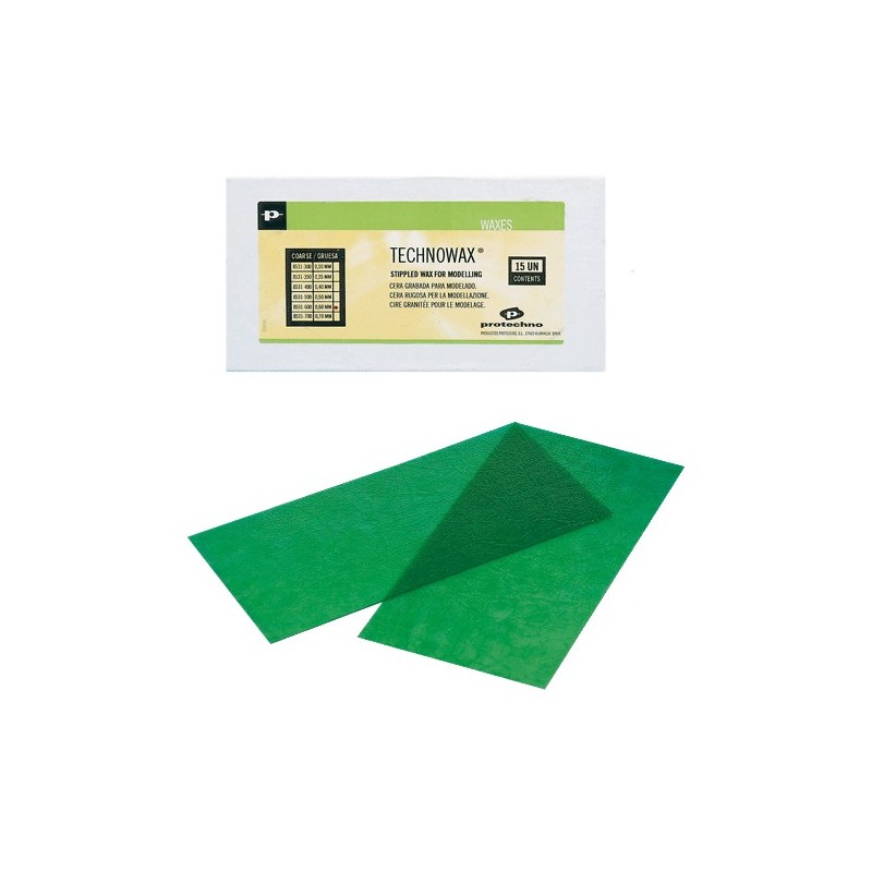 TECHNOWAX cera grabada fina 0,70 15 ud