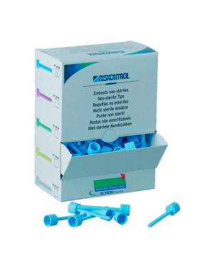 201665 RISKONTROL PTAS. NO ESTER. AZULES 250und.
