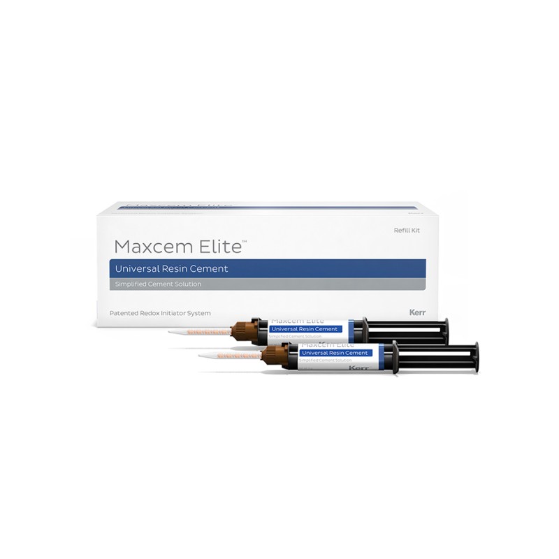 MAXCEM ELITE cemento resina univ. blanco jer (2x5 g+puntas)