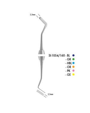 SI-1054/160-BL INST. OBT.2.5 COLORI SILIKON AZUL