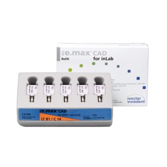 IPS EMAX CAD cerec/inlab LT B4 C14 5 ud