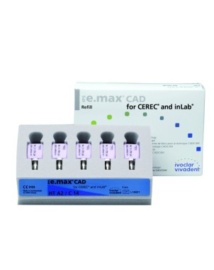 IPS EMAX CAD cerec/inlab HT BL2 C14 5 ud