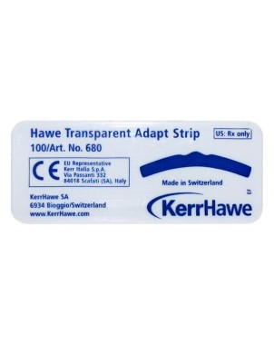 680 TIRAS TRANSPARENTES 100u