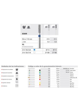 FG 8714/6 836KR-014 FG DIAM. MEDIO 6U.