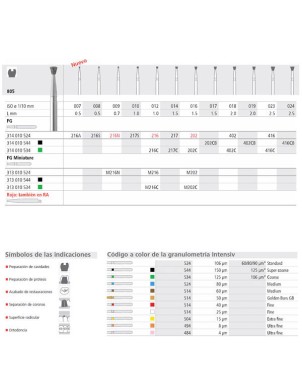 FG 402/6 CB 805-019 FG DIAM. S-GRUESO 6U.