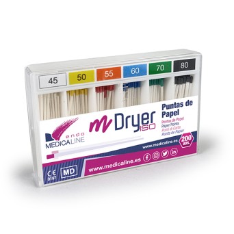 m-Dryer PUNTAS PAPEL PTA.COLOR N.35 200u.