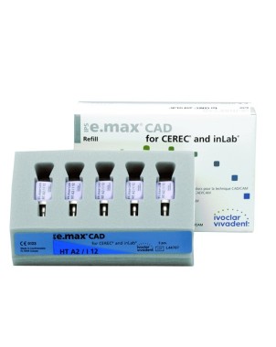 IPS EMAX CAD cerec/inlab HT B2 B40 3 ud
