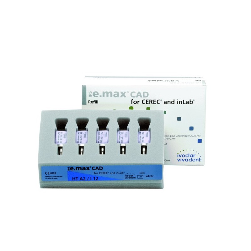 IPS EMAX CAD cerec/inlab HT BL2 B40 3 ud
