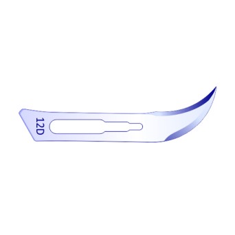 HOJAS DE BISTURI Nº 12D 100u.
