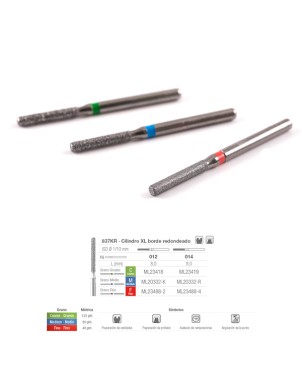 837KRC-012 FRESA FG DIAMANTE FIG 158 GRUESO 5 U.