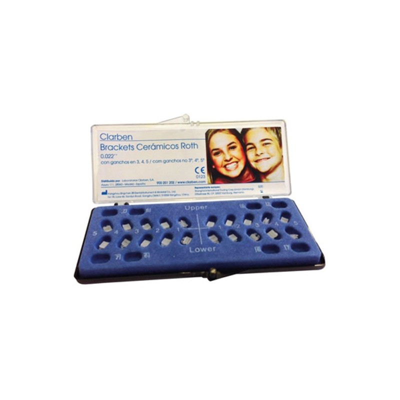 KIT BRACKETS ROTH CERAMICOS 018