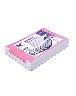 PAPEL ABSORB. BANDEJAS ROSA 18x28cm. 250u.