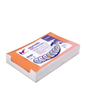 PAPEL ABSORB. BANDEJAS NARANJA 18x28cm. 250u.