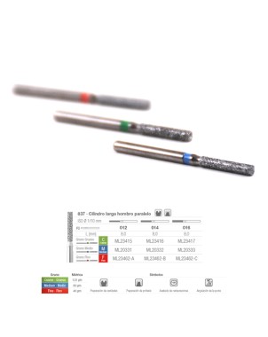 837C-012 FRESA FG DIAMANTE FIG 111 GRUESO 5 U.