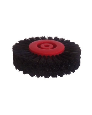CEPILLO OSBORN c.plastico plano negro 4h 12 ud