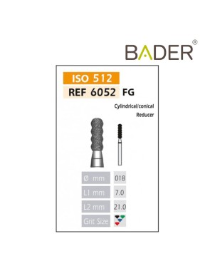 Fresas Diamante FG ISO 652-314-534-018 Verde Bader