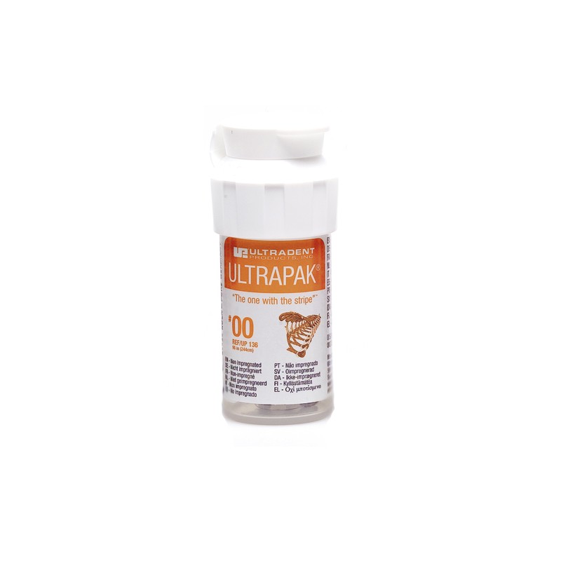 ULTRAPAK CLEANCUT hilo retractor nº 00 negro/ama