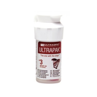 ULTRAPAK CLEANCUT hilo retractor nº 3 rojo/blanco