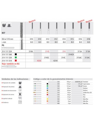 FG 314/6  837-014 FG DIAM. MEDIO 6U.