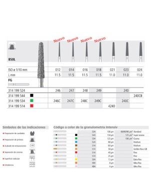FG 249/6 C 850L-018 FG DIAM. GRUESO 6U.