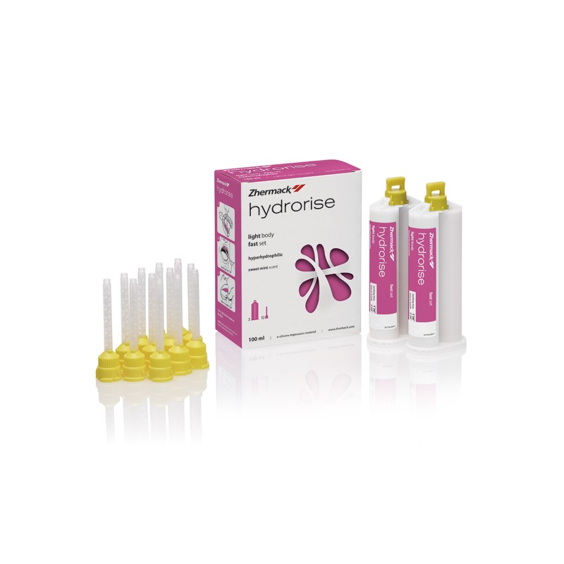 HYDRORISE light fast set (2x50 ml + puntas)