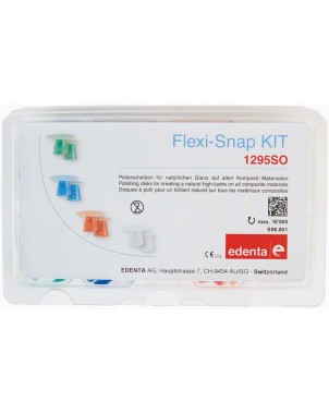 E1295S FLEXI SNAP KIT DISCOS PULIDO COMPOS.