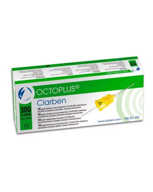 AGUJA OCTOPLUS C/PLAST. 0.3x16 30G X-CORT.100u