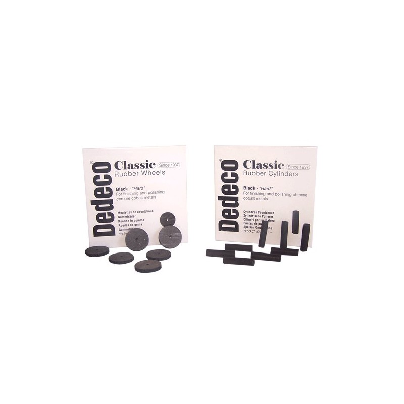 DEDECO PUNTAS NEGRAS 100 UNID.