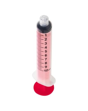 CANALPRO COLOR JERINGAS 10ml. ROJAS 50u.
