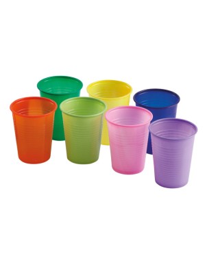 B200/O VASOS NARANJAS 200cc. 30x100u.