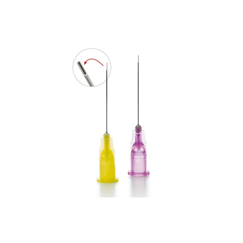 CANAL PRO puntas irrigacion ext. ranur 30 ga 0,3 mm 100 ud