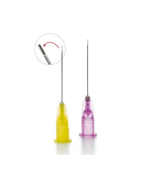 CANAL PRO puntas irrigacion ext. ranur 30 ga 0,3 mm 100 ud