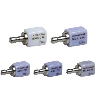 IPS EMAX CAD cerec/inlab MO 0 A14 (S) 5 ud