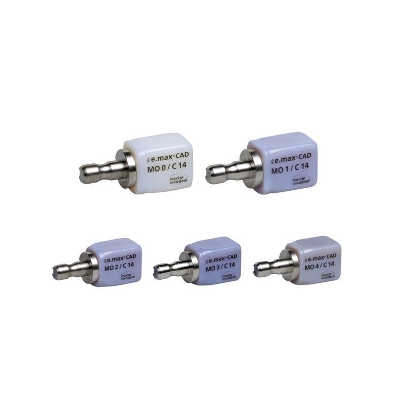 IPS EMAX CAD cerec/inlab MO 0 A14 (S) 5 ud
