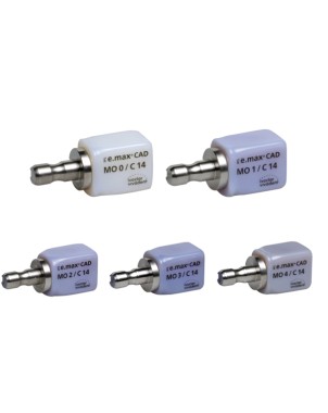 IPS EMAX CAD cerec/inlab MO 0 A14 (S) 5 ud