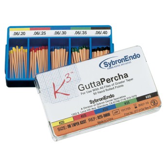 GUTAPERCHA K3 CONICIDAD 06 Nº 25 50uds.