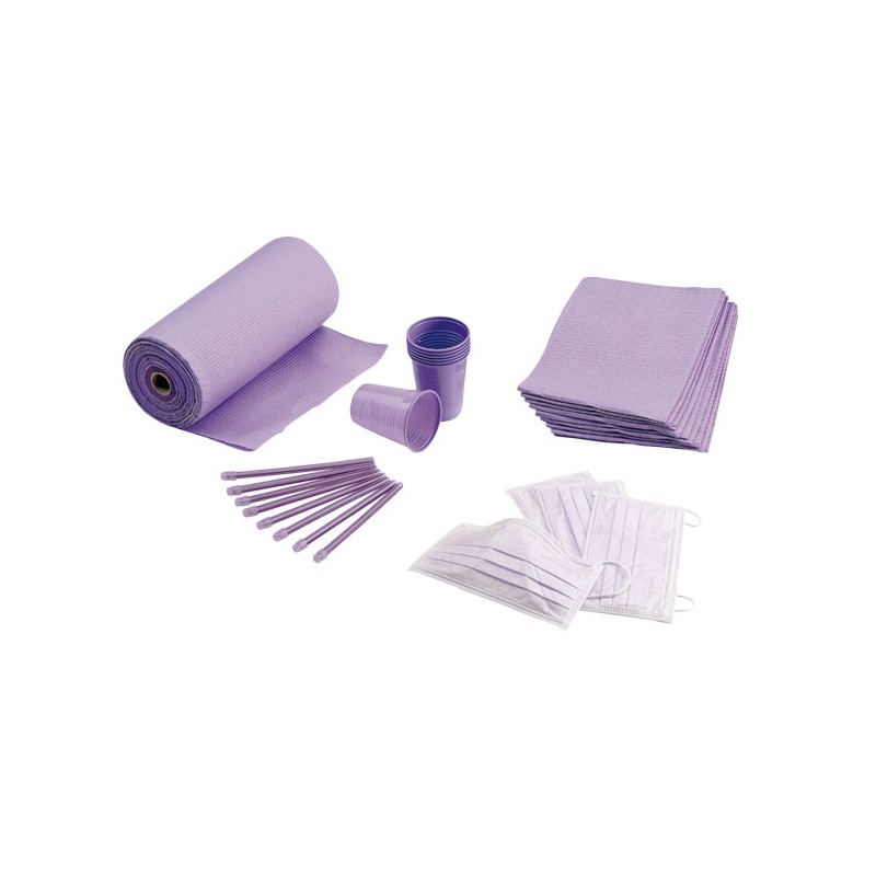 DESECHABLES MONOART naranja kit 5 productos
