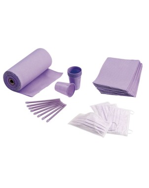 DESECHABLES MONOART naranja kit 5 productos