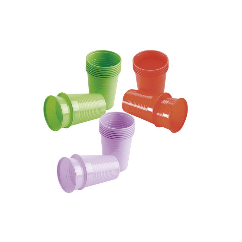 VASO PLASTICO MONOART lima 200 cc 3000 ud